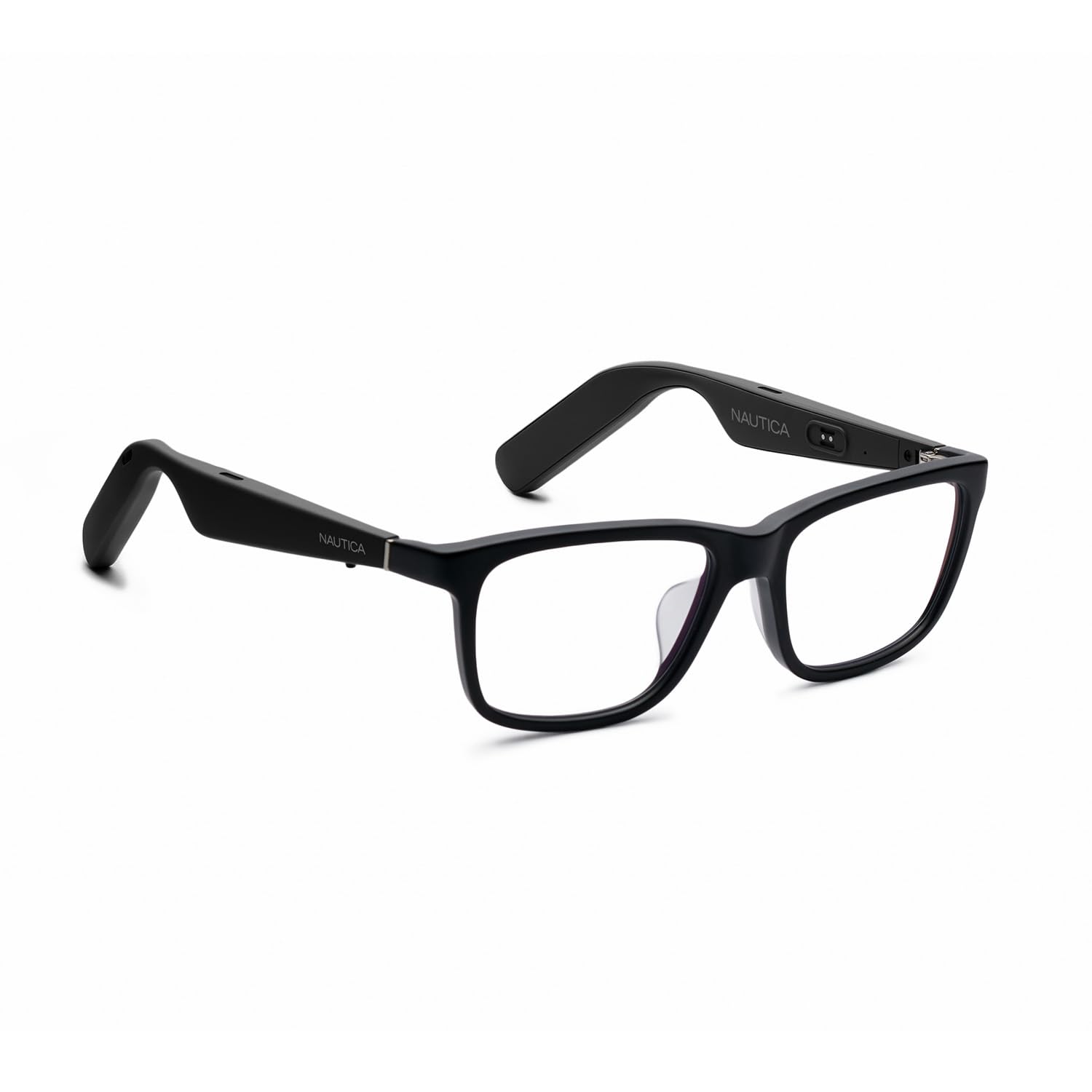 **Lucyd Nautica Collection Surge Smart Glasses – Blue Light Blocking Glasses for Men & Women with Open Ear Speakers & Mic – Wireless Smart Eyewear for Work, Gaming & Screen Time (20% Blue Light Filter, Standard Frame)**