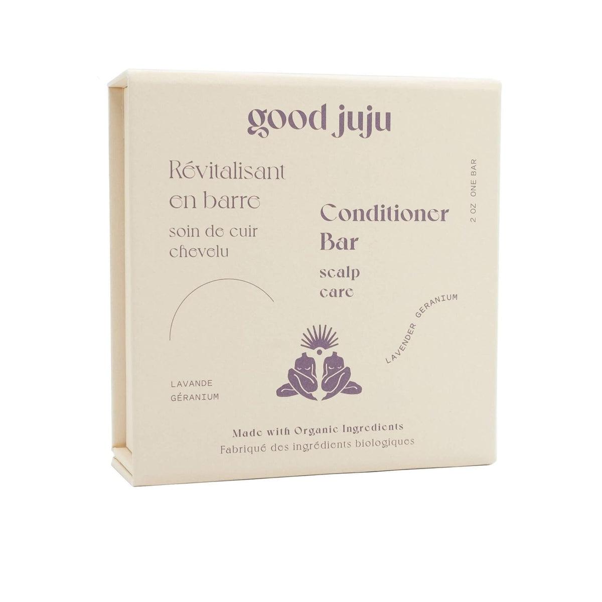 Good Juju Solid Conditioner Bar for Dry Scalp & Hair Repair - Natural Vegan Hair Care for Sensitive Scalp, Travel-Friendly & Eco-Friendly - Perfect for Daily Use, Camping & Zero-Waste Lifestyle