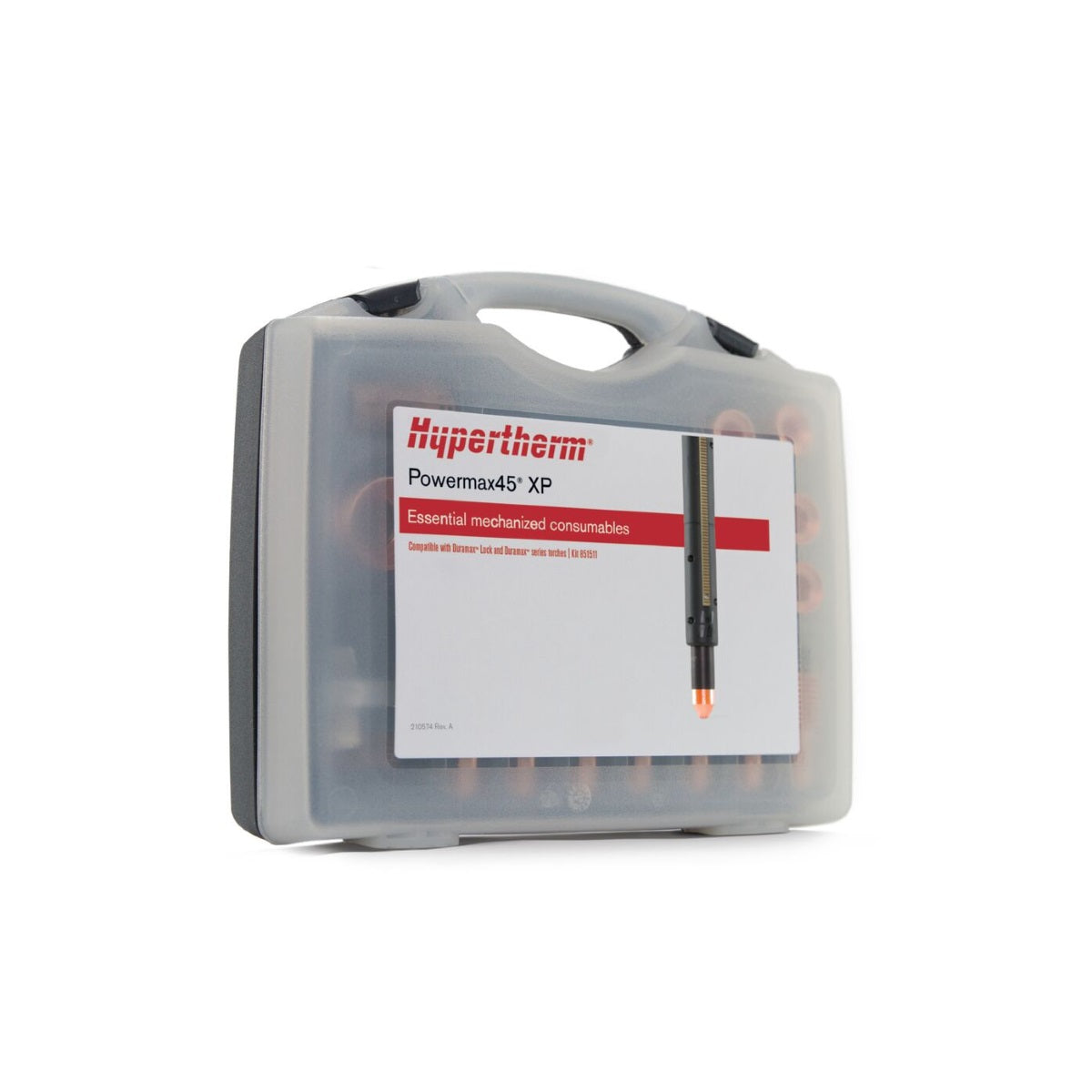 Hypertherm Powermax45 XP Mechanized Consumables Kit (851511) - Plasma Cutter Replacement Parts for Metal Cutting & Fabrication | Industrial & DIY Metalworking Projects
