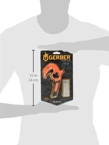 Gerber Gear Vital Zip Utility Knife - Stainless Steel Plain Edge Hunting Knife for Game Processing, Skinning & Gutting | Outdoor Survival Tool for Camping, Hiking & Bushcraft