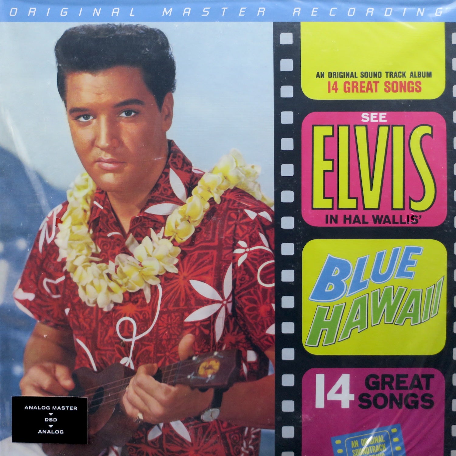Elvis Presley 'Blue Hawaii' MFSL 45rpm 180g Vinyl 2LP Record - Audiophile Edition for Music Collectors & Vintage Vinyl Enthusiasts - Perfect for Home Listening & Retro Music Parties