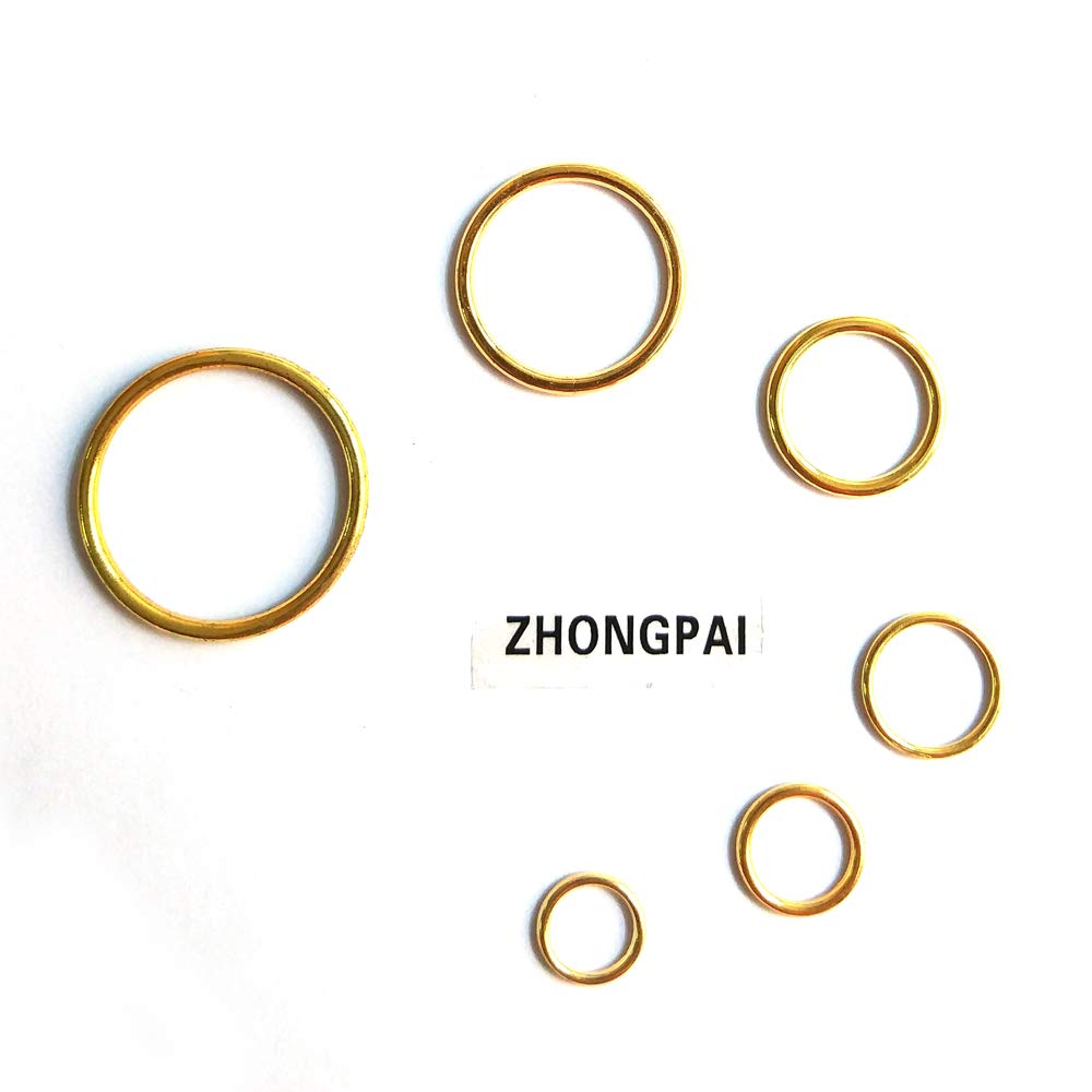 150pcs Metal Bra Strap Adjusters - Gold 12mm Lingerie Hardware Clips for Sewing, DIY, Bra Repair & Replacement - Perfect for Comfort & Fit Adjustments