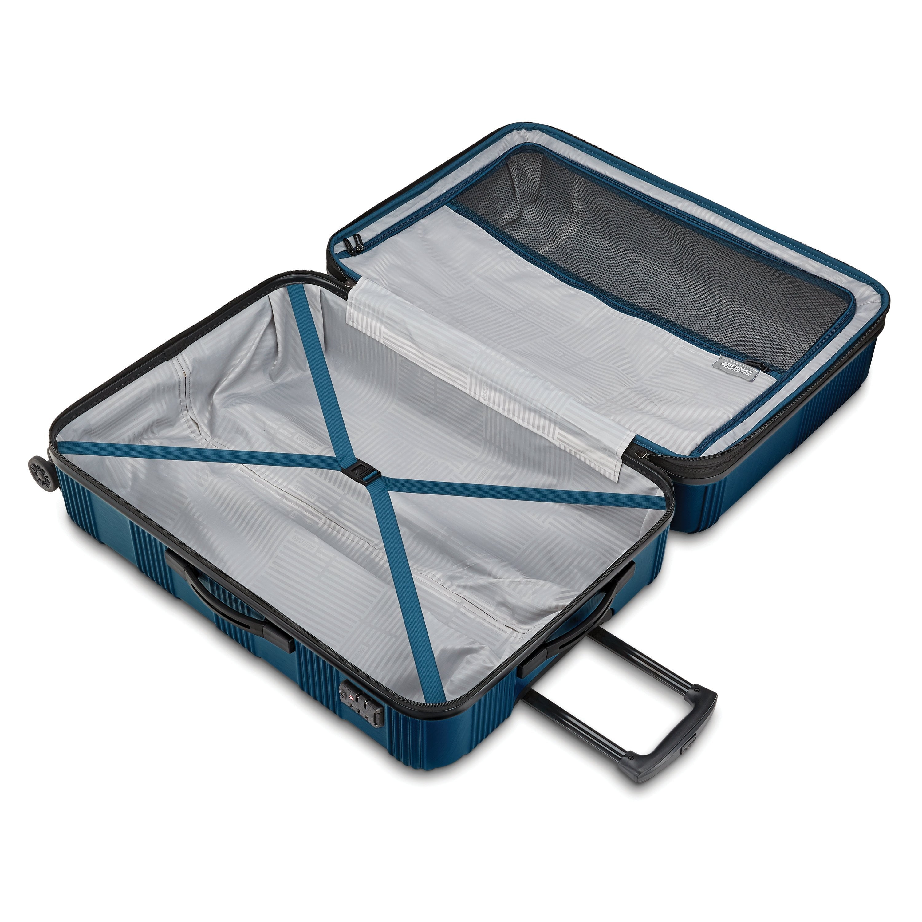 American Tourister Unify Spinner Carry On Luggage - Lightweight Expandable Suitcase with 360° Wheels for Air Travel & Weekend Getaways