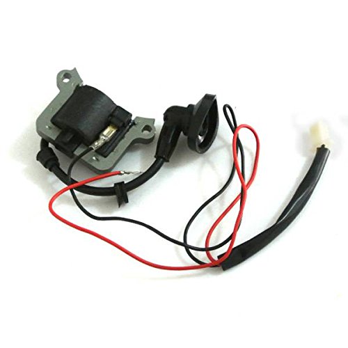 JRL Ignition Coil Replacement for 43cc 47cc 49cc 2-Stroke Engines - Compatible with Pocket Bikes, Mini Dirt Bikes & ATV Quads - High Performance Spark Plug Coil for Off-Road Racing & Backyard Riding