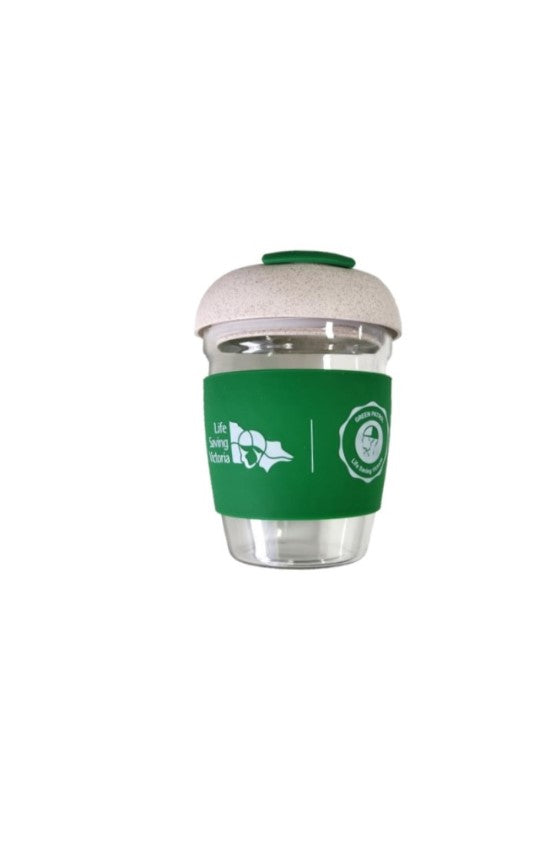Eco-Friendly Green Patrol Reusable Travel Mug - 16oz Insulated Stainless Steel Coffee Cup with Lid - Perfect for Hot & Cold Drinks at Home, Office, Gym or Outdoor Adventures