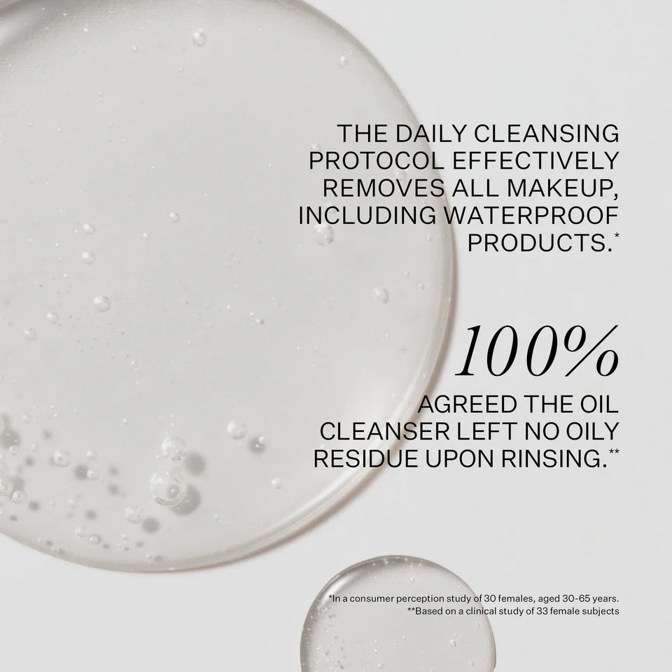 Victoria Beckham Beauty The Daily Cleansing Protocol™ Facial Cleansing Oil - Gentle Makeup Remover & Skin Hydrator for Daily Skincare Routine