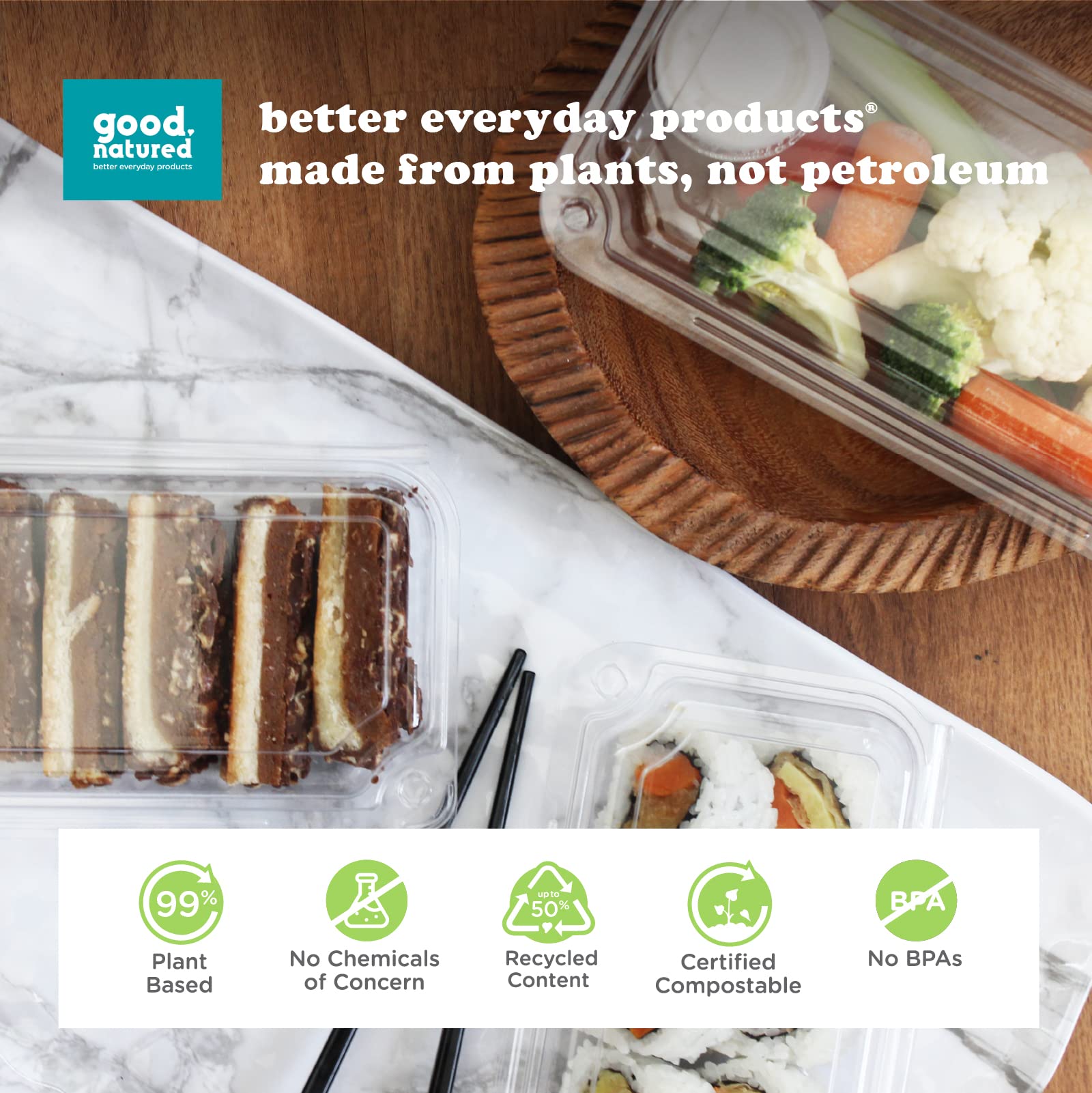 Eco-Friendly 300-Pack 16 oz Clear Disposable Deli Containers with Lids - BPA-Free Plastic Food Storage Containers for Meal Prep, Restaurant Takeout & Leftovers - Ideal for Home, Office & Commercial Kitchen Use