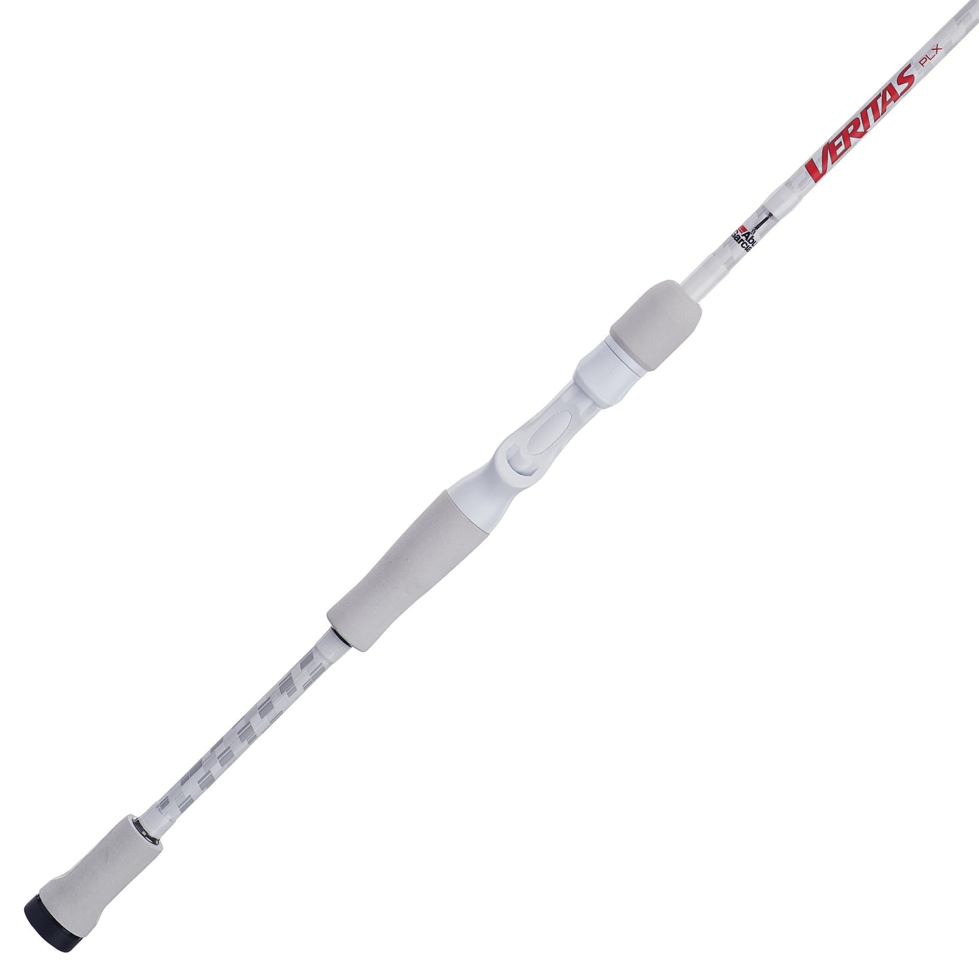 Abu Garcia Veritas BFS Casting Fishing Rod - Lightweight & Balanced Powerlux 100 Construction with Ergonomic Reel Seat | Perfect for Bass, Trout & Freshwater Fishing