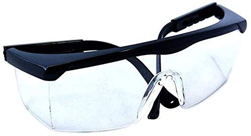 HQRP Safety Glasses for Black & Decker SPCM1936 CM1936 CM1836 MM875 MM1800 MTC220 MTE912 Lawn Mowers - Anti-Fog Protective Eyewear for Outdoor Yard Work & Landscaping