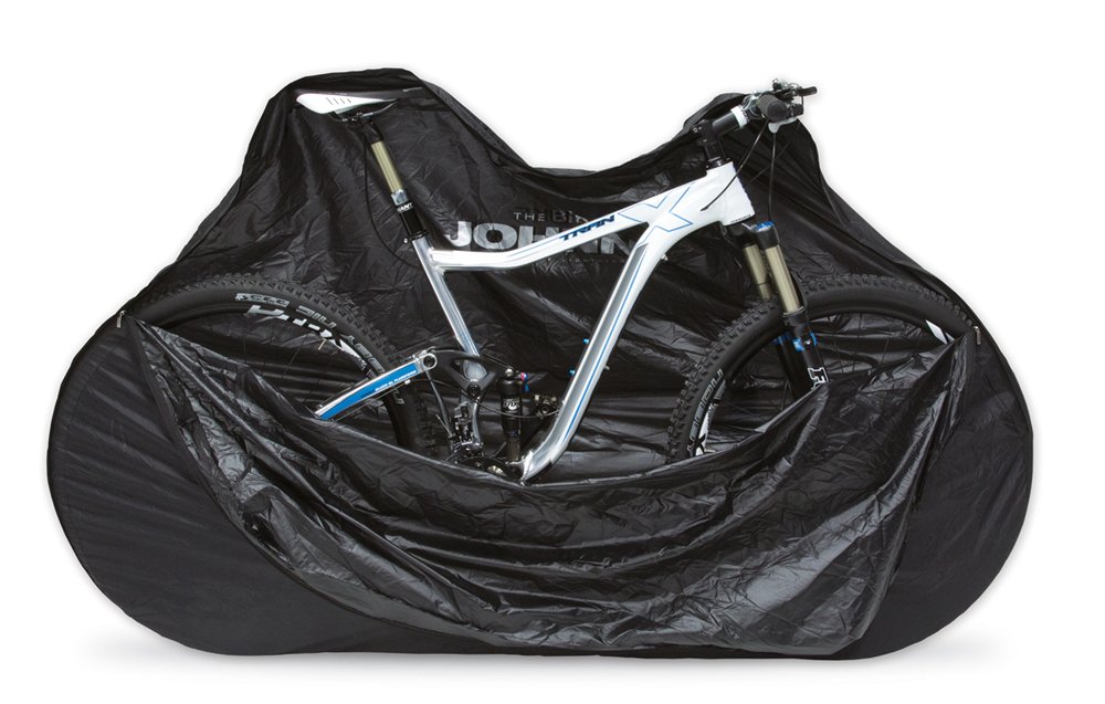 White Lightning Bike Johnny Bike Cover - Waterproof & UV Resistant Bicycle Cover for Outdoor Protection - Perfect for Garage, Travel & All Weather Use