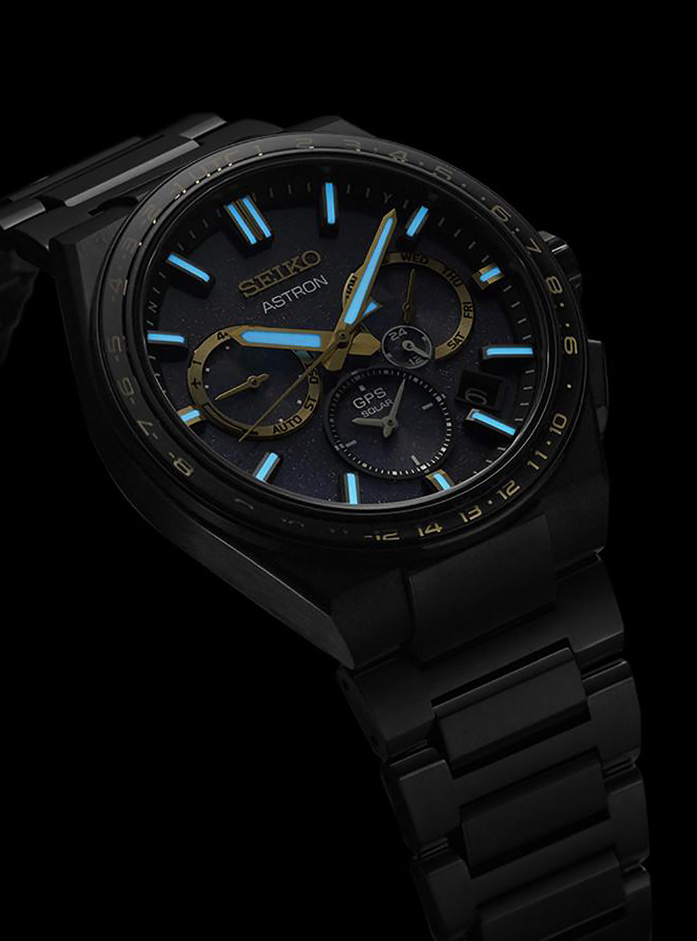 SEIKO Astron GPS Solar Watch SBXC145 / SSH145 - Limited Edition 2024 Starry Sky Design - Made in Japan JDM - Perfect for Luxury Collectors & Outdoor Enthusiasts