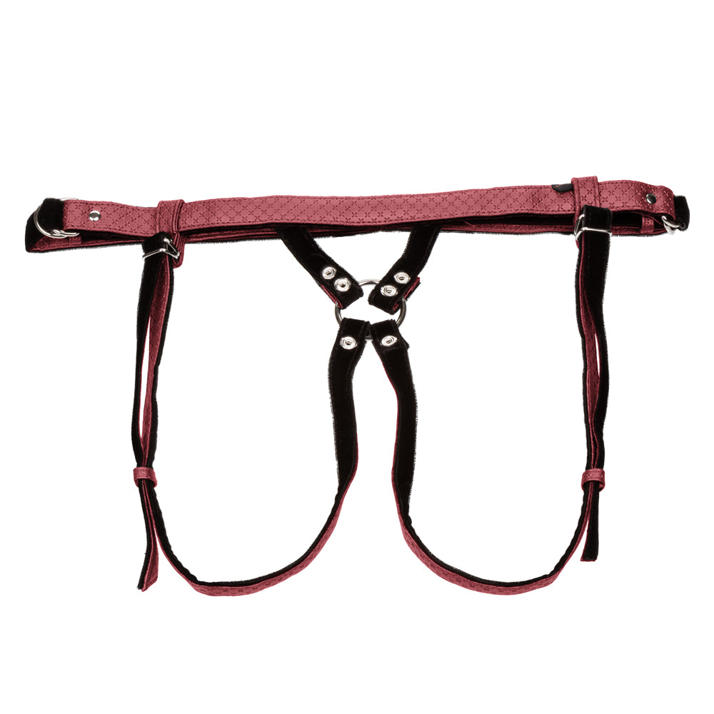 Her Royal Harness - The Regal Duchess Low Profile Strap-On Dildo Harness for Women | Comfortable & Adjustable for Couples Play & LGBTQ+ Intimacy