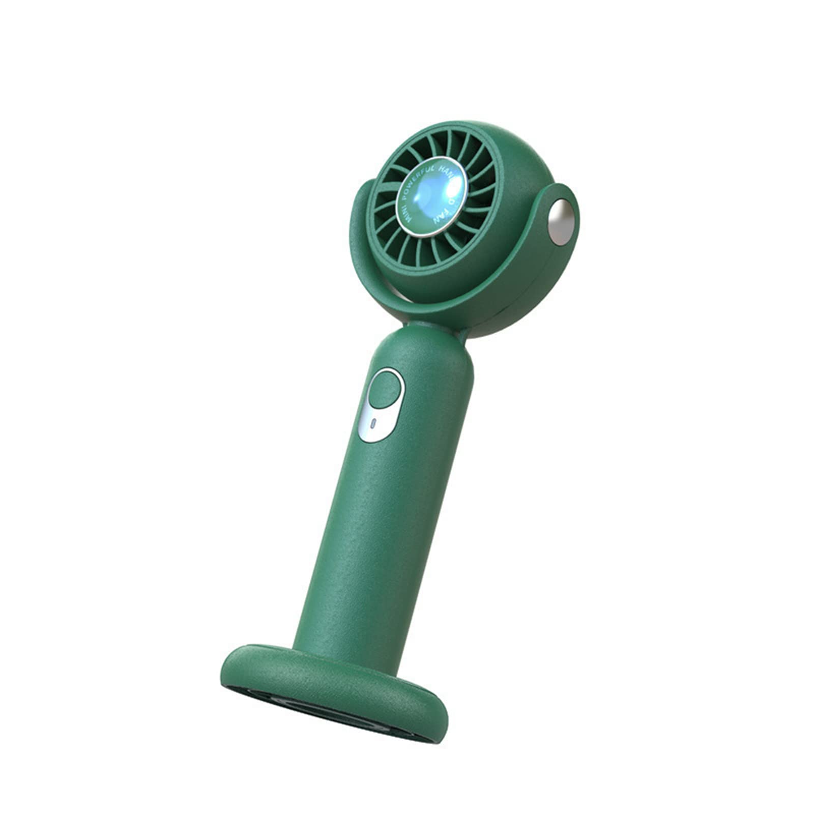 Cafuvv Portable Handheld Mini Fan - USB Rechargeable, 3 Speed Adjustable, Battery Operated for Outdoor, Travel, Office & Home Use