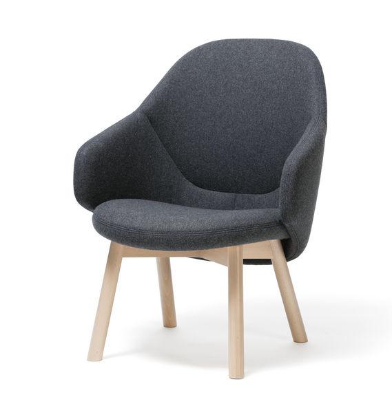 Modern Albu Lounge Chair by Ton - Mid-Century Inspired Accent Chair for Living Room, Bedroom & Office - Perfect for Relaxing, Reading & Decorating Your Space