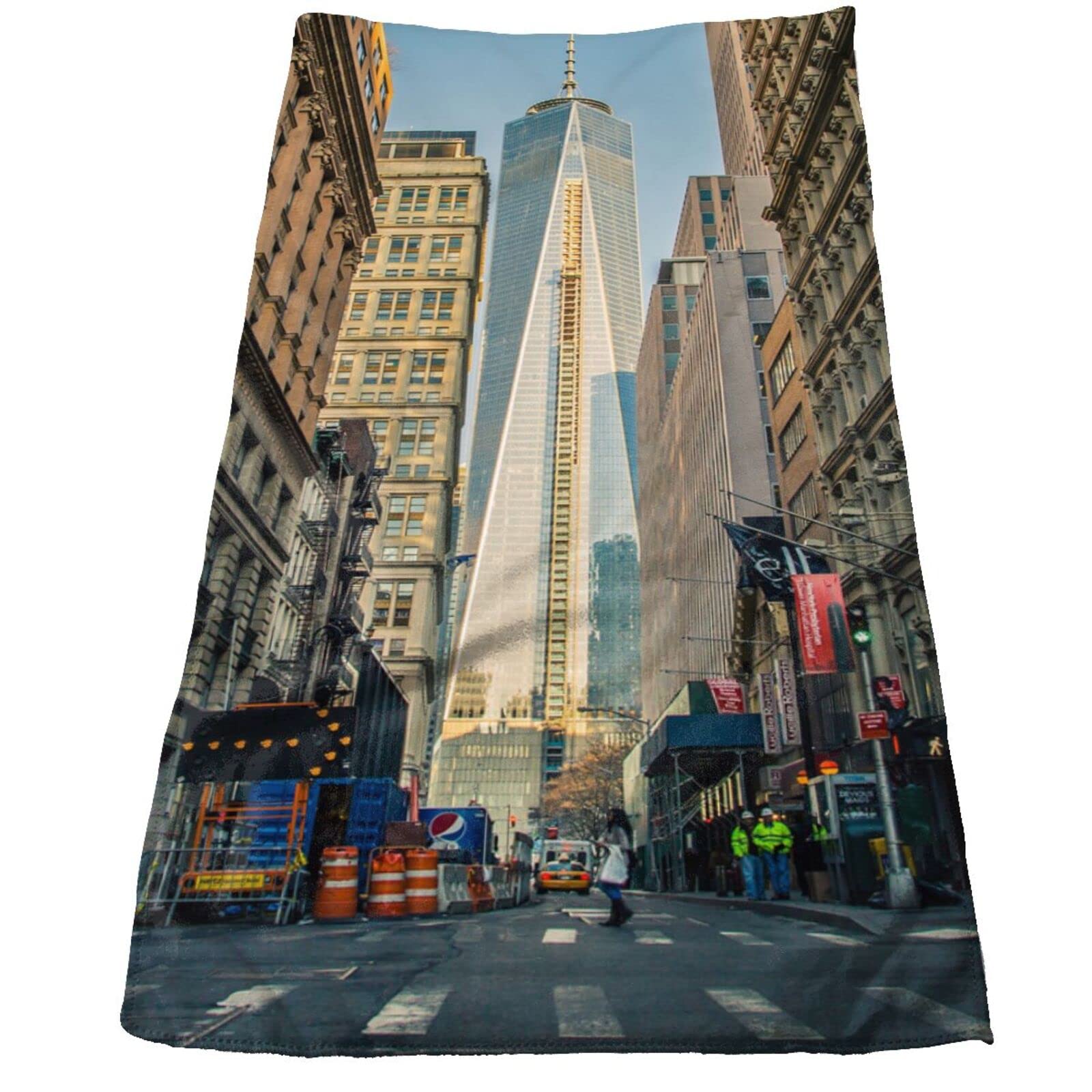 Premium Microfiber Towel Set - Ultra Absorbent New York City Themed Guest & Bathroom Towels for Home Decor | Perfect for Hotels, Spas & Luxury Bathrooms