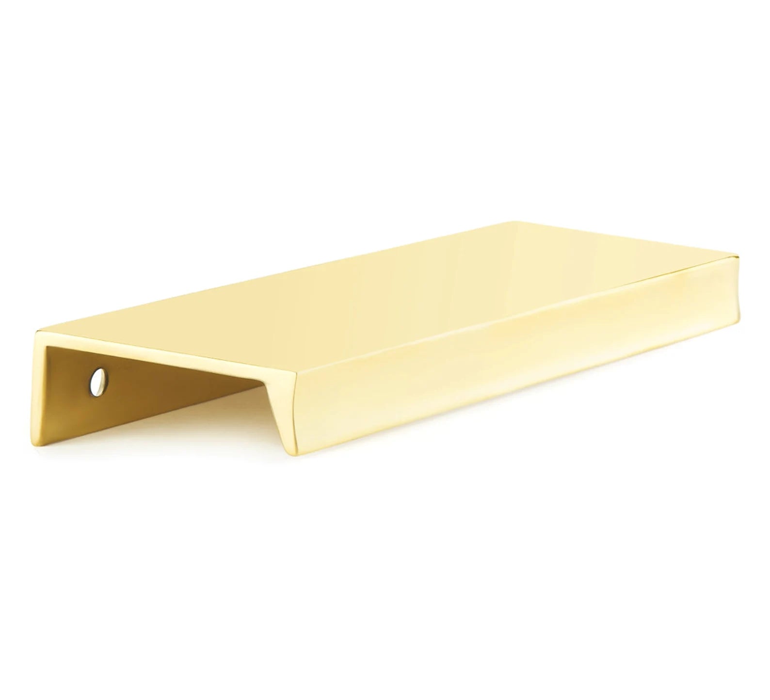 Vintage Unlacquered Brass Parker Edge Drawer Pulls - 3 Inch Cabinet Handles for Kitchen & Bathroom - Classic Hardware for Dressers, Cabinets & Furniture (Set of 10)