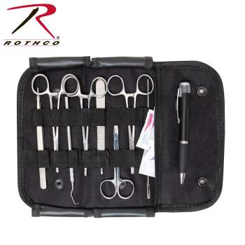 Military Surgical Kit - First Aid Emergency Medical Kit for Trauma, Survival & Outdoor Adventures - Perfect for Camping, Hiking & Emergency Preparedness