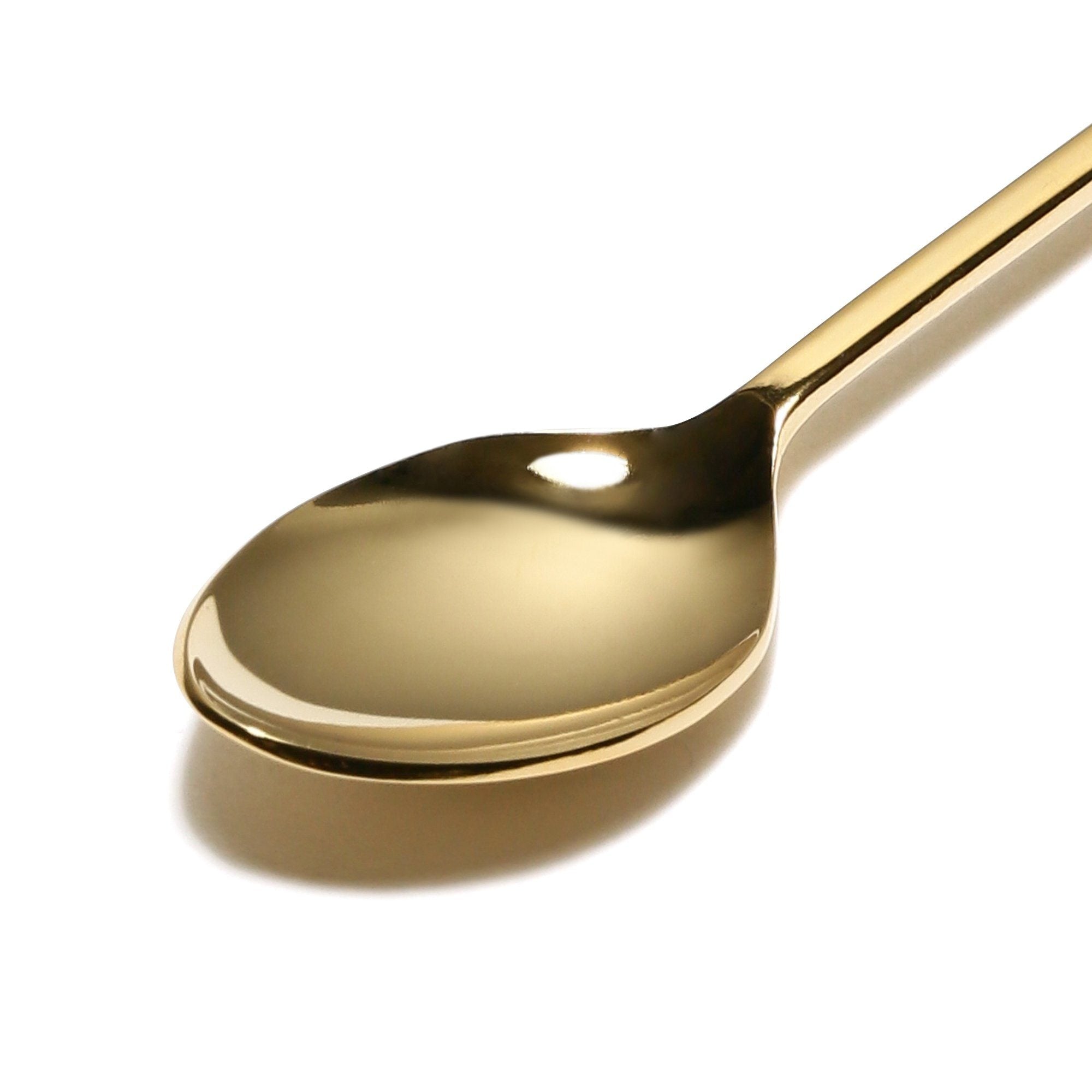 Elegant Initial Teaspoon Set - Personalized Monogram Tea Spoon for Coffee, Tea, and Desserts - Perfect for Gifts, Bridal Showers, and Home Decor