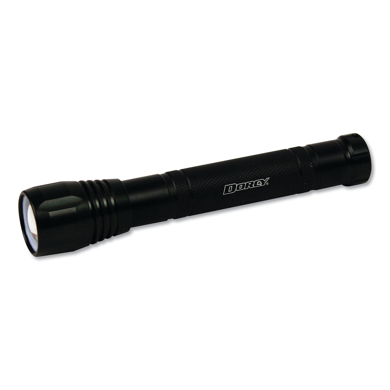 150 Lumen LED Focusing Flashlight with 2 AA Batteries Included - Compact Black Tactical Light for Camping, Hiking, Emergency & Outdoor Adventures