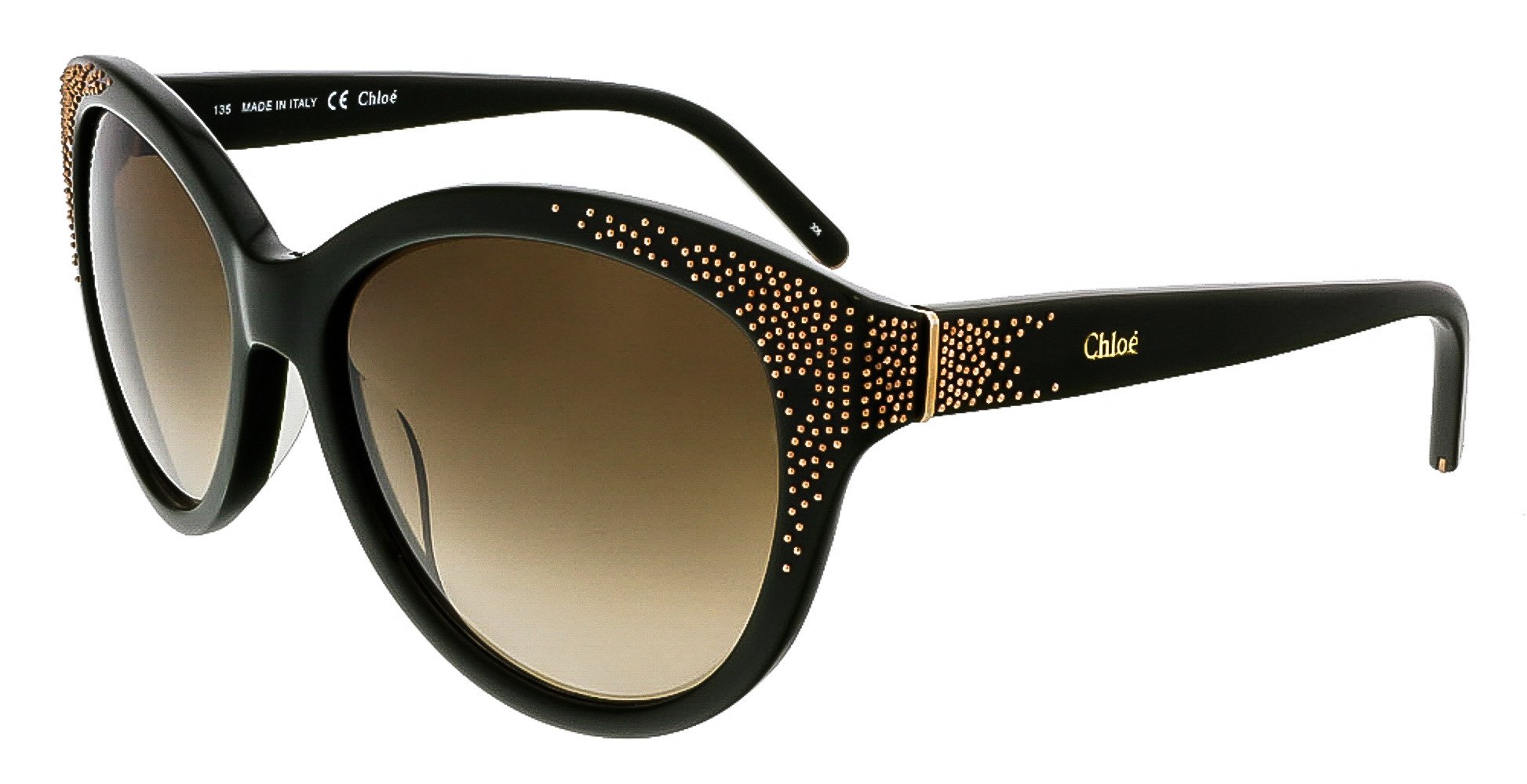 Chloe CE 627 S 303 Polarized Sunglasses - Classic Aviator Style with UV400 Protection & Lightweight Metal Frame (Khaki Brown) - Perfect for Driving, Beach Vacations & Outdoor Activities