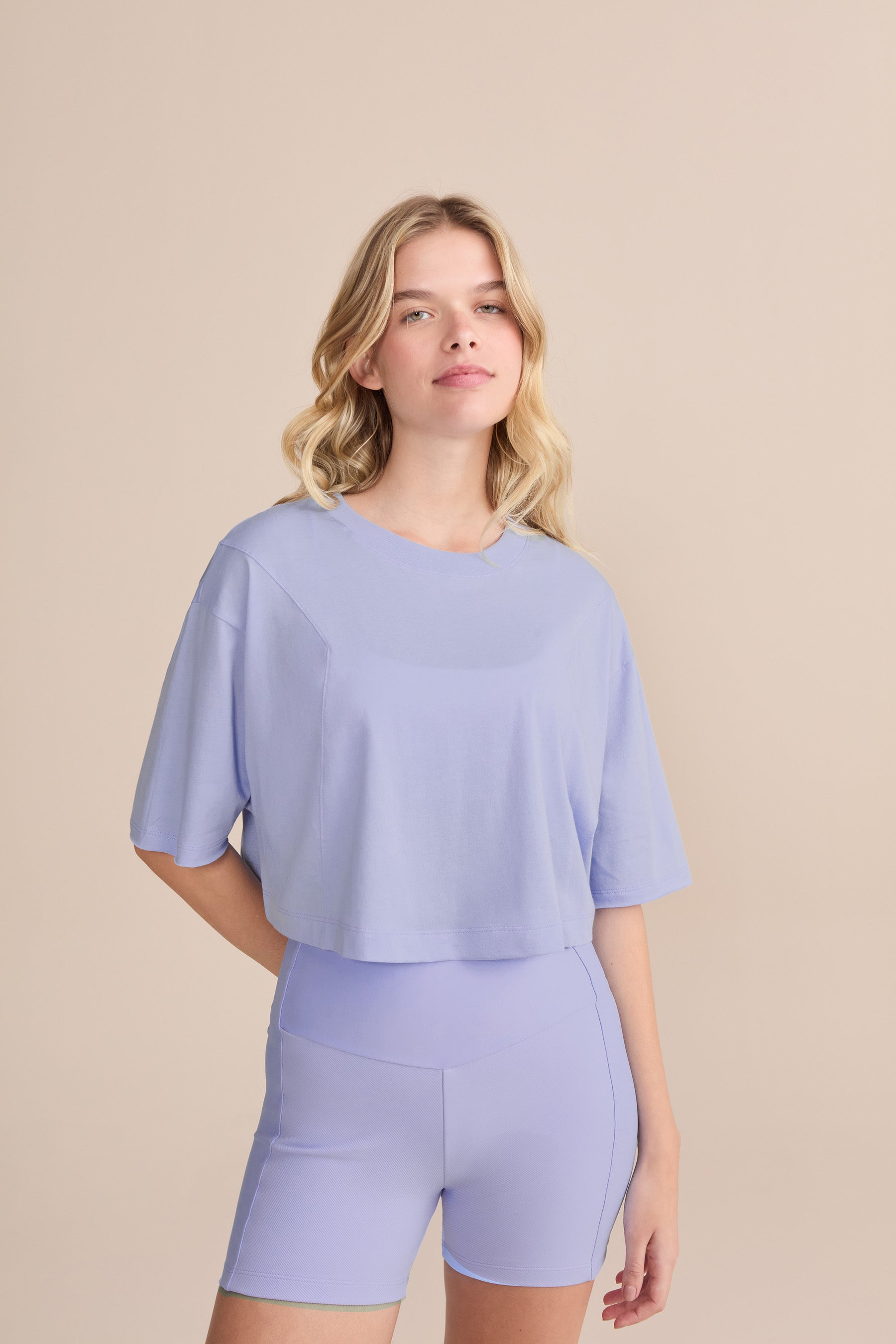 Soft Pima Cotton Cropped T-Shirt for Women - Comfortable & Breathable Summer Top for Casual Wear, Outfits, and Layering