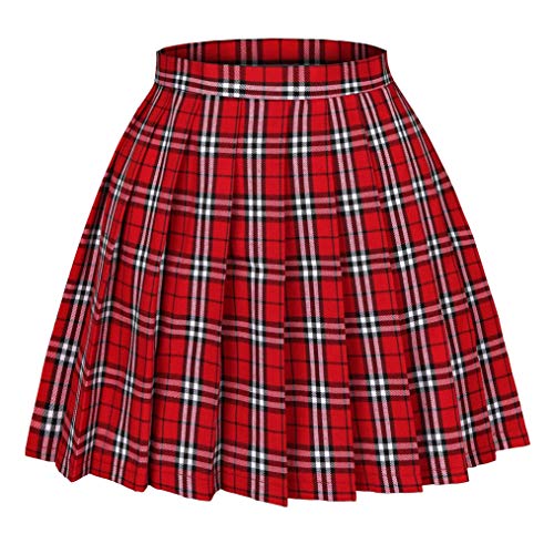 Plaid Red+white