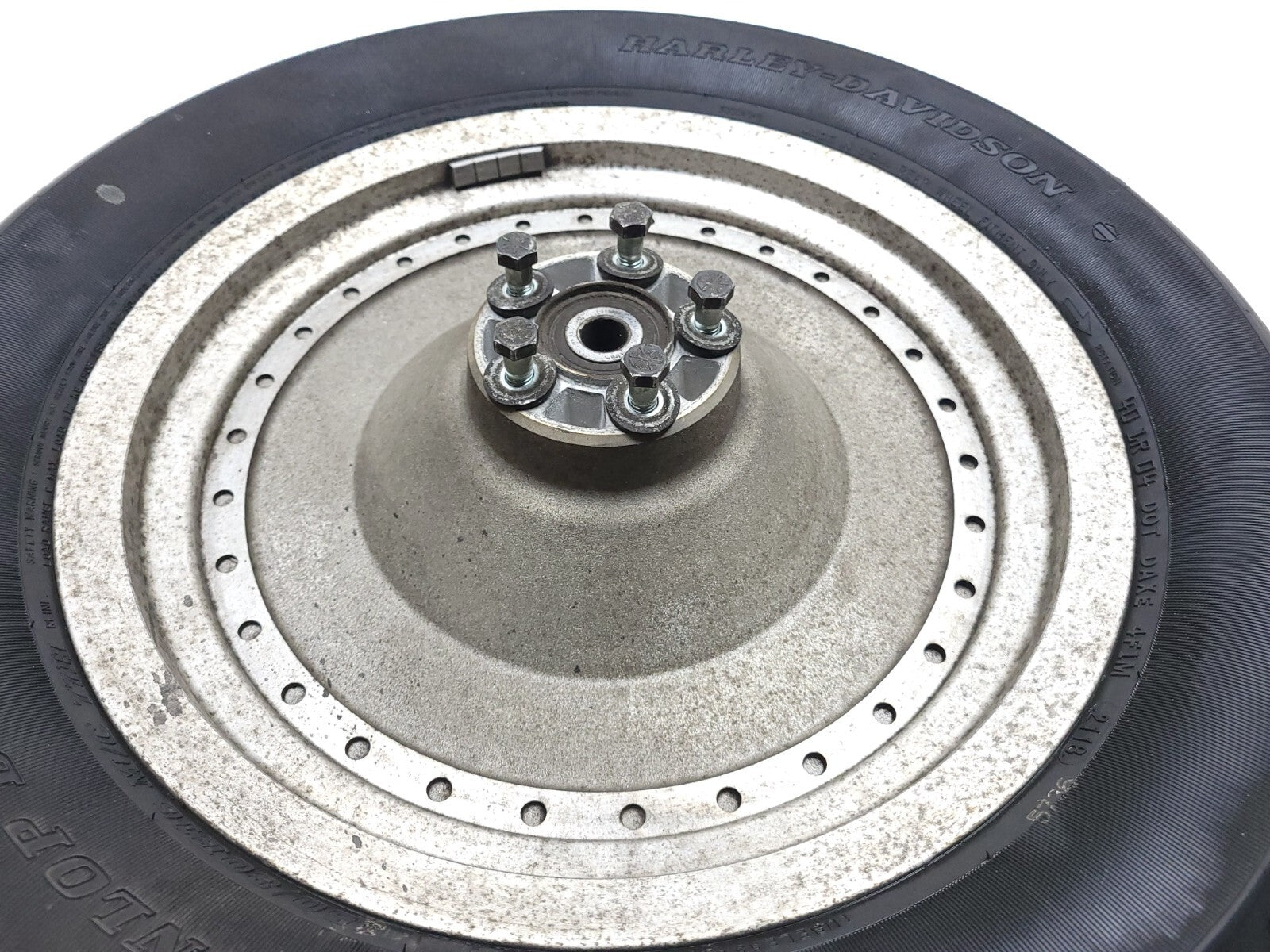Harley Davidson Sportster 883 1200 Rear Wheel Rim & Tire 150/80B16 OEM Replacement - Perfect for Motorcycle Upgrades & Custom Builds