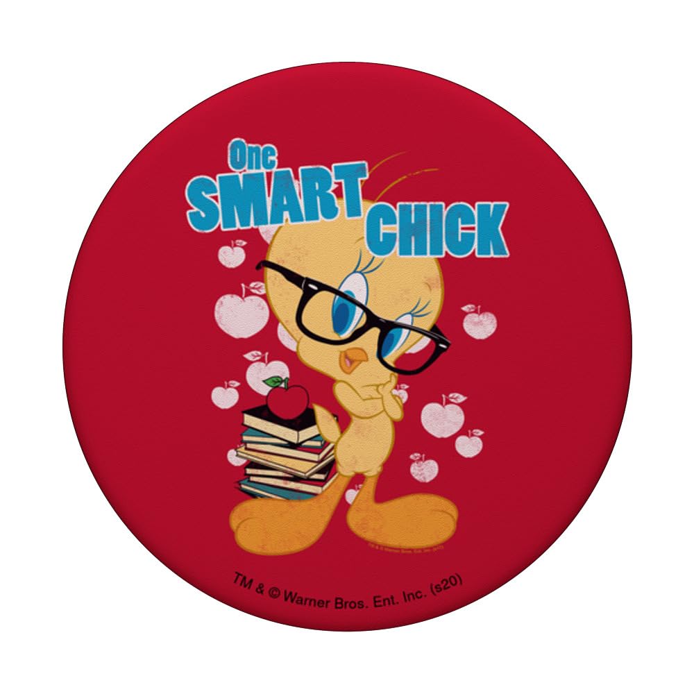 Looney Tunes Tweety Bird PopSockets PopGrip - Standard Phone Grip & Stand for Smartphones - Perfect for Daily Use, Commuting, and Hands-Free Viewing