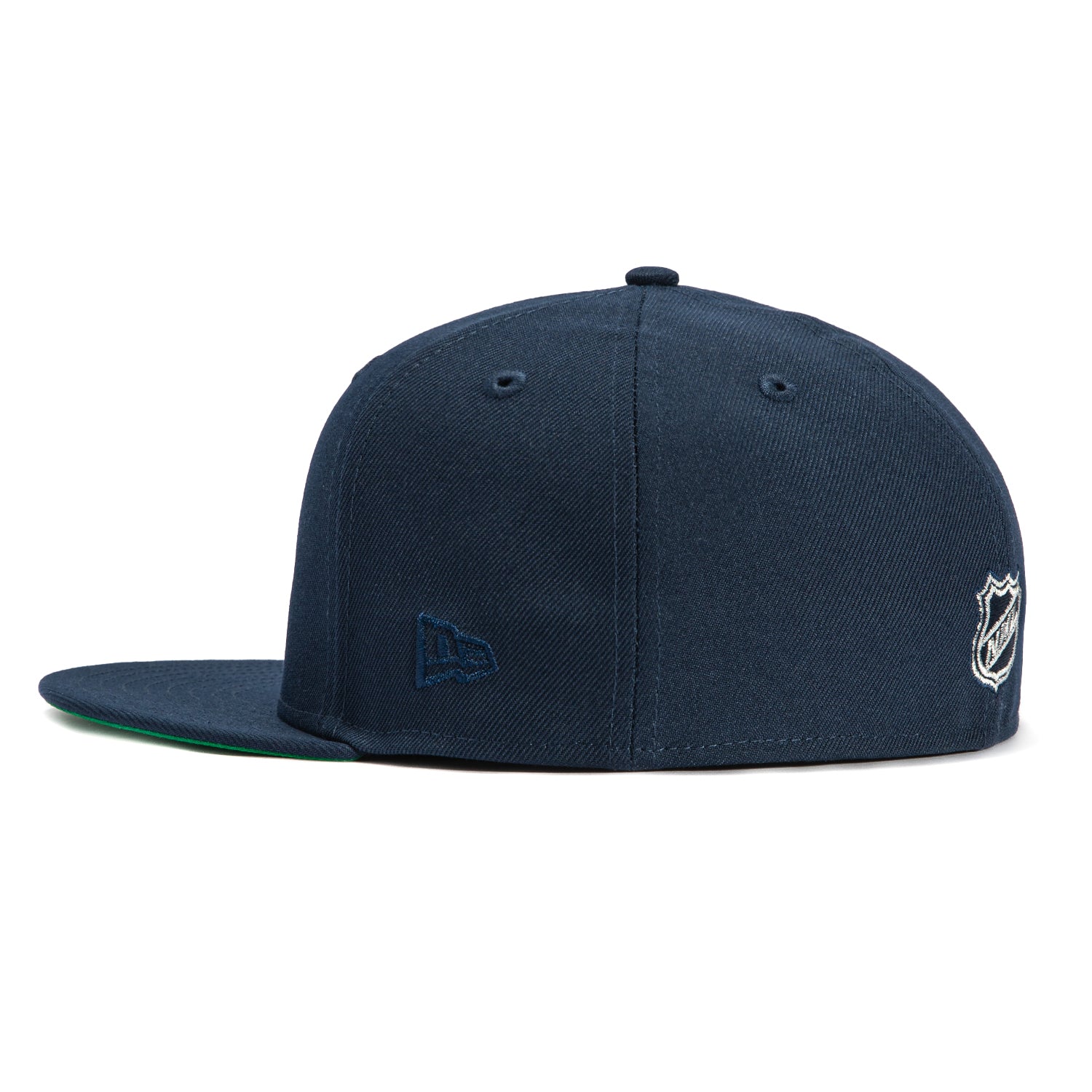 New Era 59Fifty Edmonton Oilers Alternate Snapback Hat - Navy Blue NHL Hockey Cap for Men & Women - Perfect for Games, Fan Gear & Streetwear Fashion