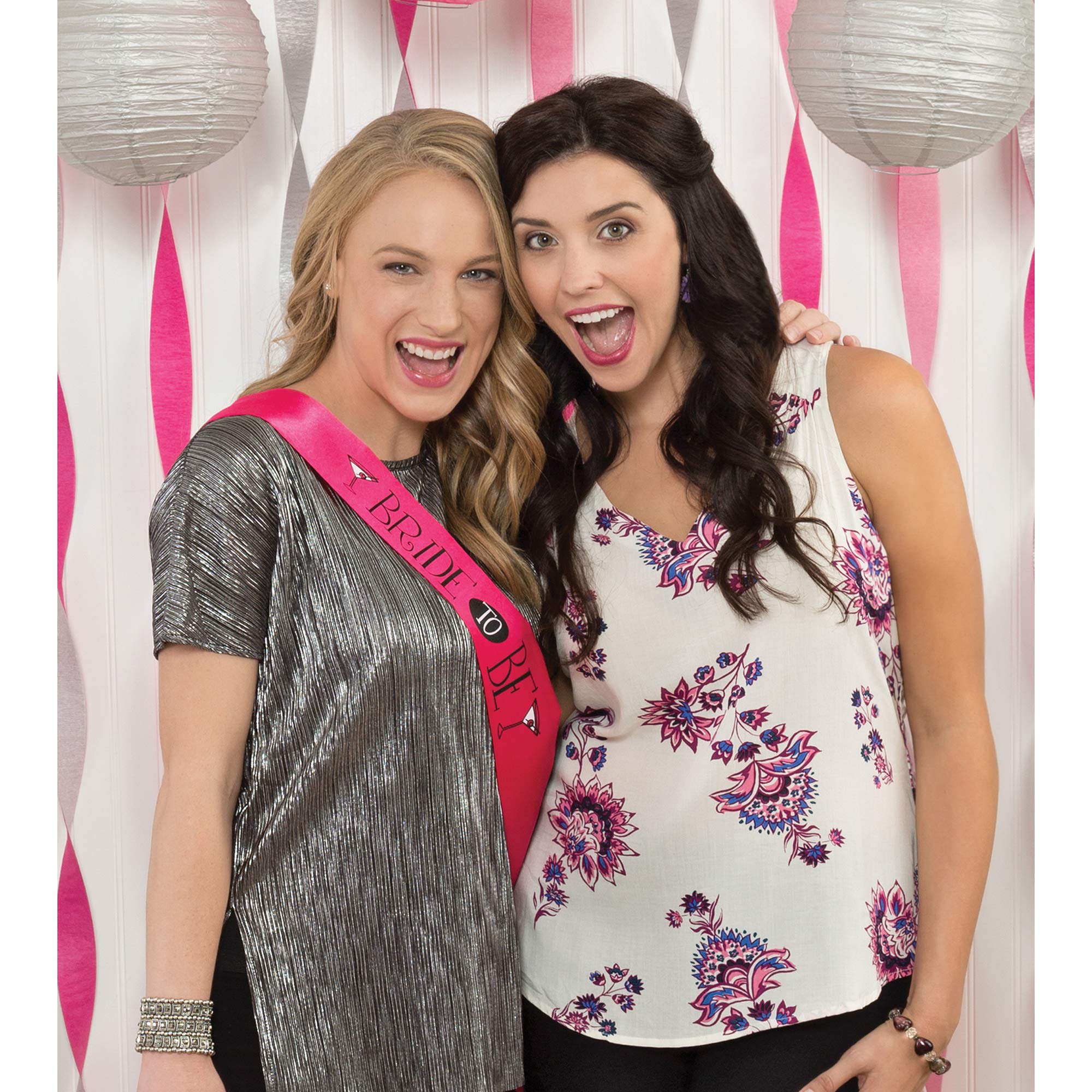 Wilton 'Bride to Be' Bachelorette Party Sash - 38 Inch Length x 4 Inch Width - Perfect for Bridal Showers, Bachelorette Parties & Wedding Celebrations
