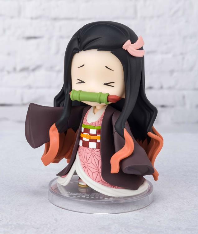 Bandai Figuarts Mini #052 Demon Slayer Kimetsu no Yaiba Nezuko Kamado Action Figure - Anime Collectible for Fans, Display & Gift for Cosplay Enthusiasts