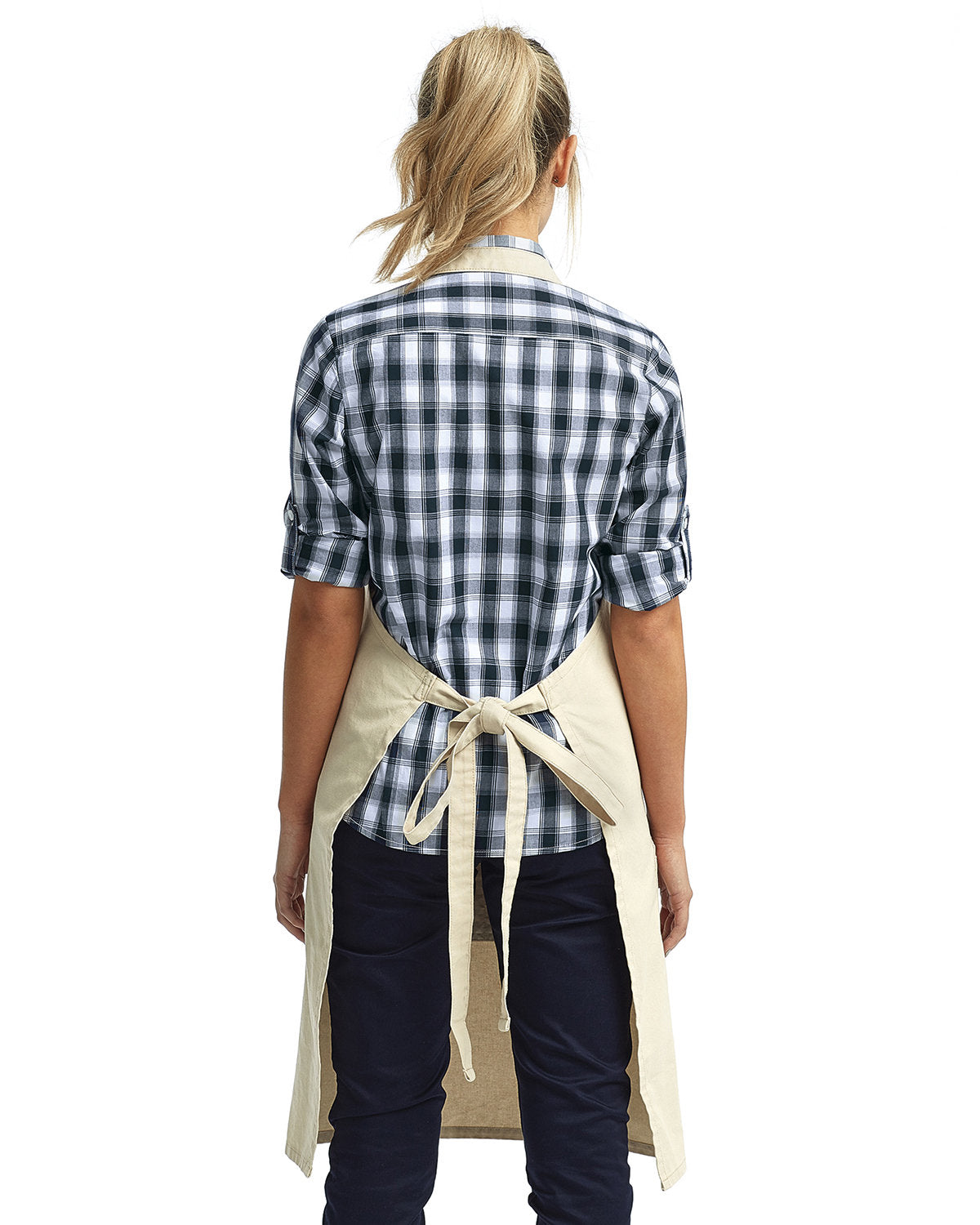 Reprime RP137 Heavy Duty Unisex Canvas Apron with Pockets - Durable Workwear for Cooking, Gardening, Woodworking & DIY Projects