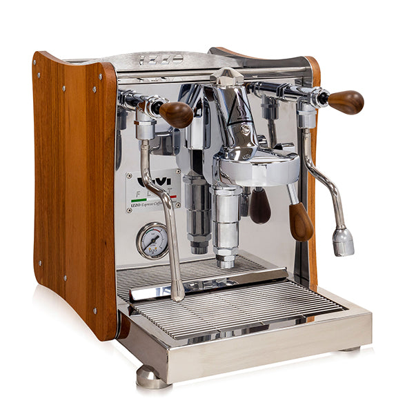 Izzo Vivi Flat Coffee Machine - Compact Espresso Maker for Home & Office - Perfect for Small Spaces & Quick Brewing