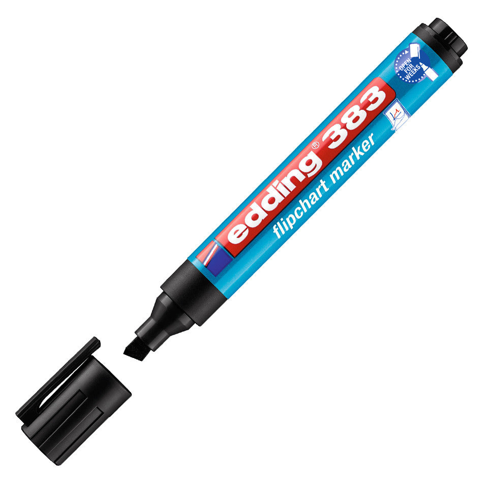 edding 383 Flipchart Marker - 12 Vibrant Colors, Non-Toxic & Quick-Drying - Perfect for Whiteboards, Presentations & Classroom Use