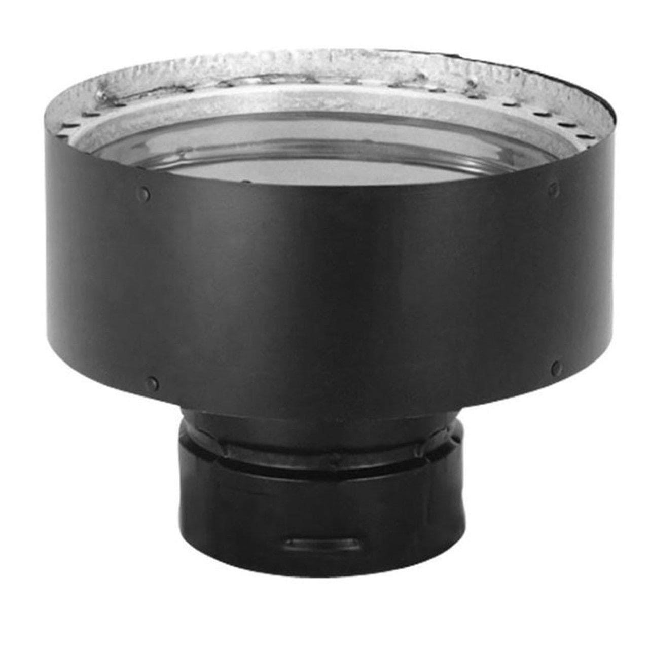 3 Pellet Vent Pro 6 Chimney Adapter - Stainless Steel Flue Pipe Connector for Wood Pellet Stoves | Perfect for Home Heating & Fireplace Installation