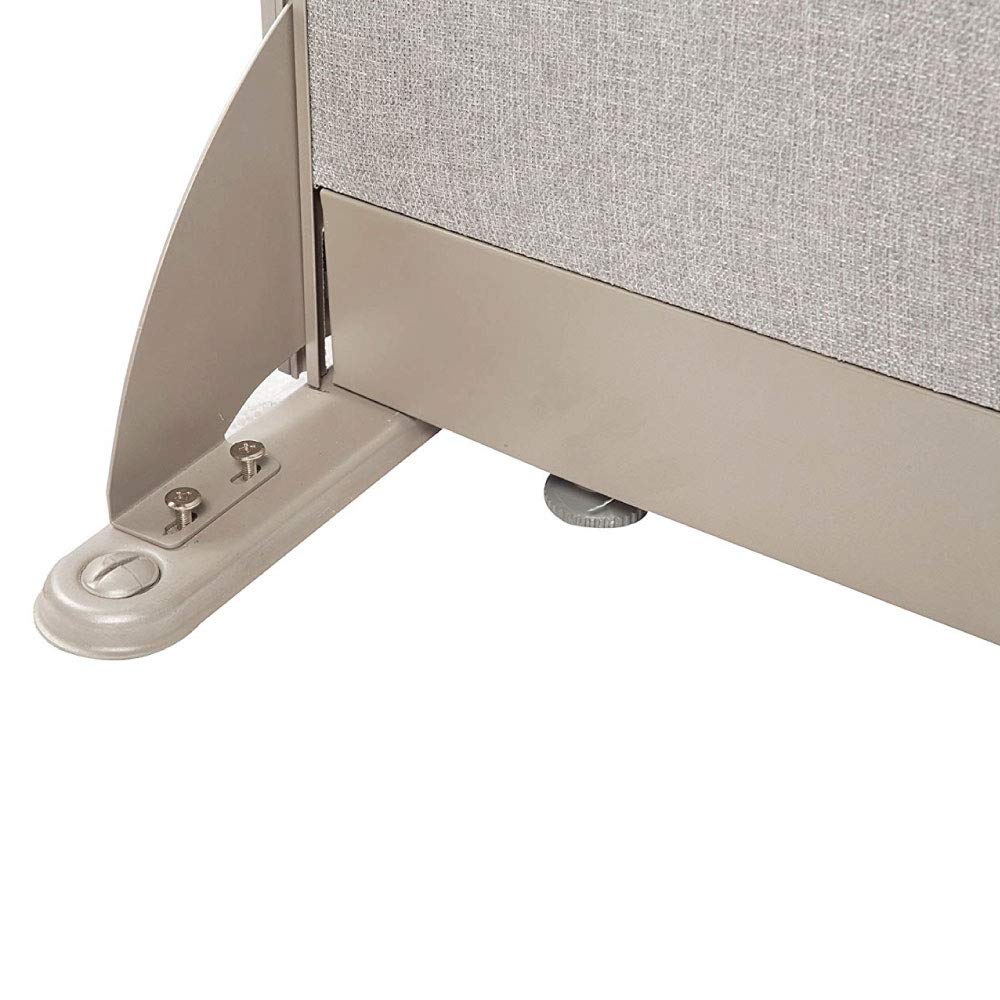 GOF Partition Safety Leg - Office Full Panel Fabric Room Privacy Divider Accessories for Cubicles & Workstations | Enhance Privacy in Open Office Spaces
