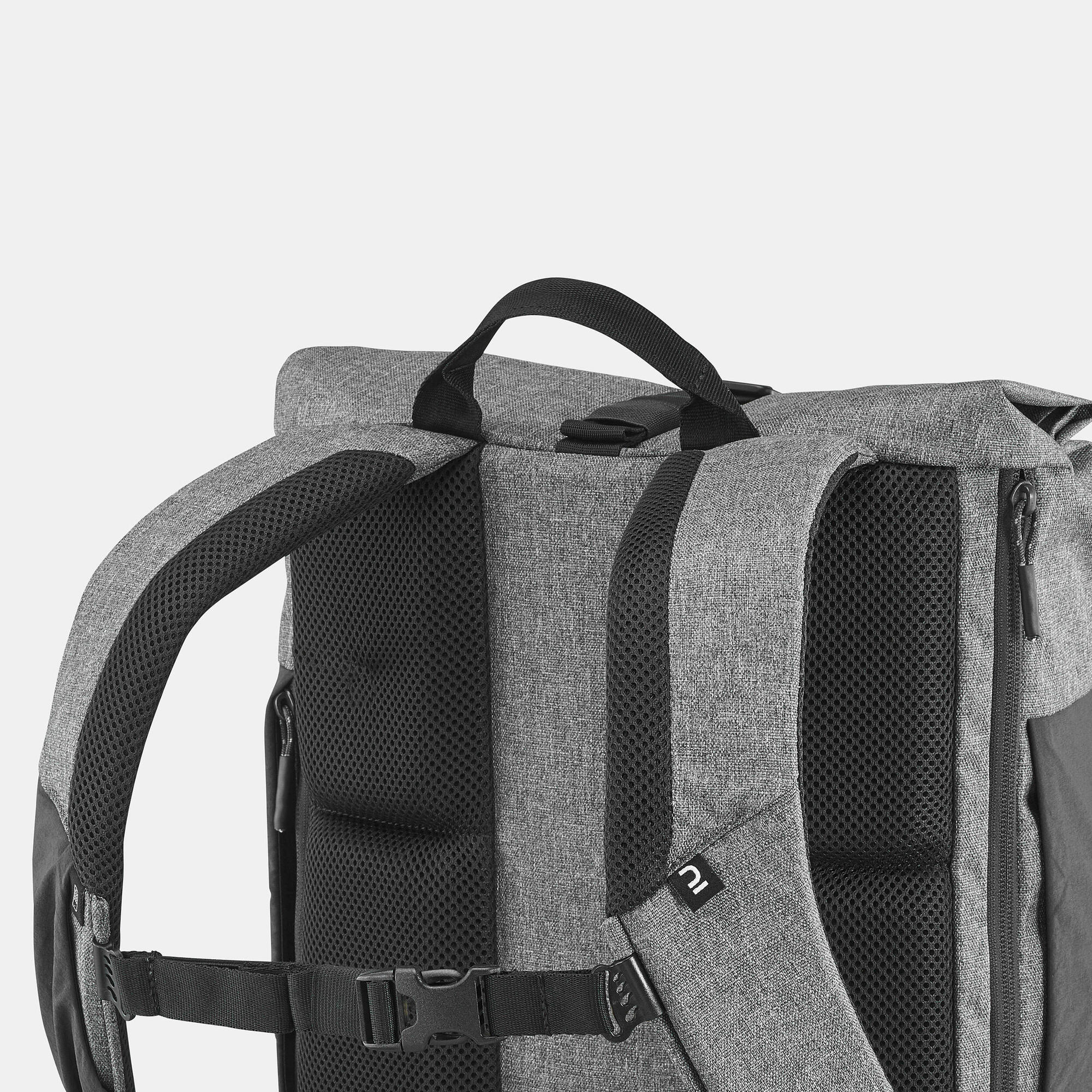 Quechua NH Escape 500 23L Rolltop Backpack - Waterproof Hiking Daypack for Outdoor Adventures & Travel