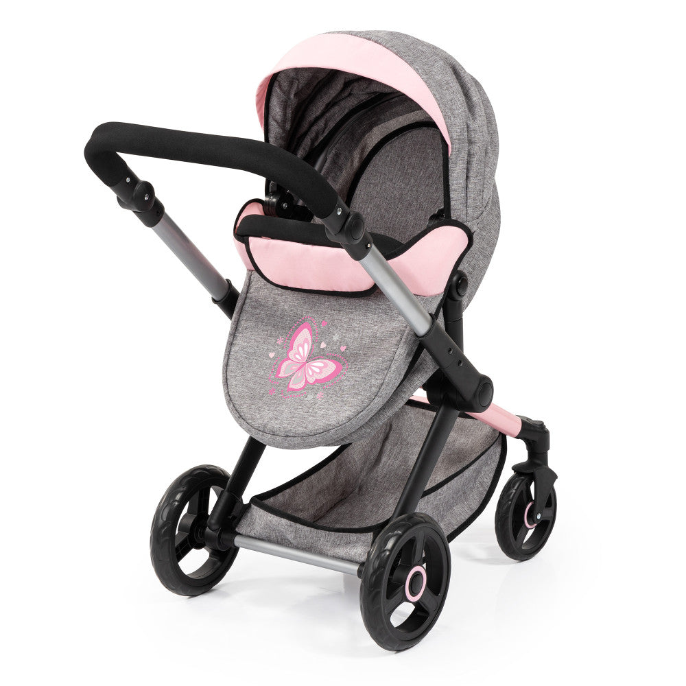Bayer Design Fairy Themed Doll Stroller and Care Set - 10 Piece Mega Playset for Kids | Perfect for Imaginative Play, Role-Playing, and Gift Giving