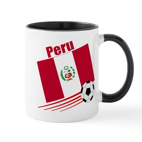White/Black Inside - Peru Soccer Team Mug