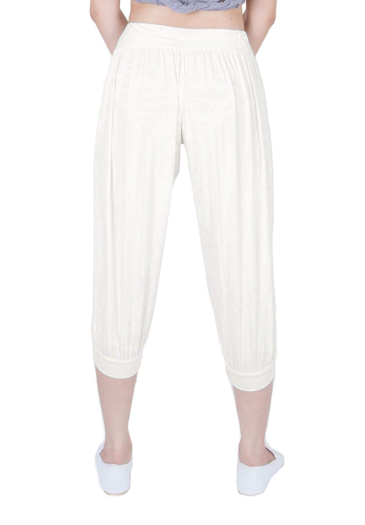 LOFBAZ Women's High Waisted Yoga Pants - Maternity Pajama Sweatpants for Lounge, Dance & Workout - Soft Stretchy Harem Pants for Comfort & Style