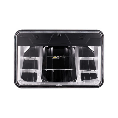 UltraLit High Power 4x6 LED Low Beam Headlights - 6000K White Light for Cars, Trucks & SUVs - Perfect for Night Driving & Foggy Conditions