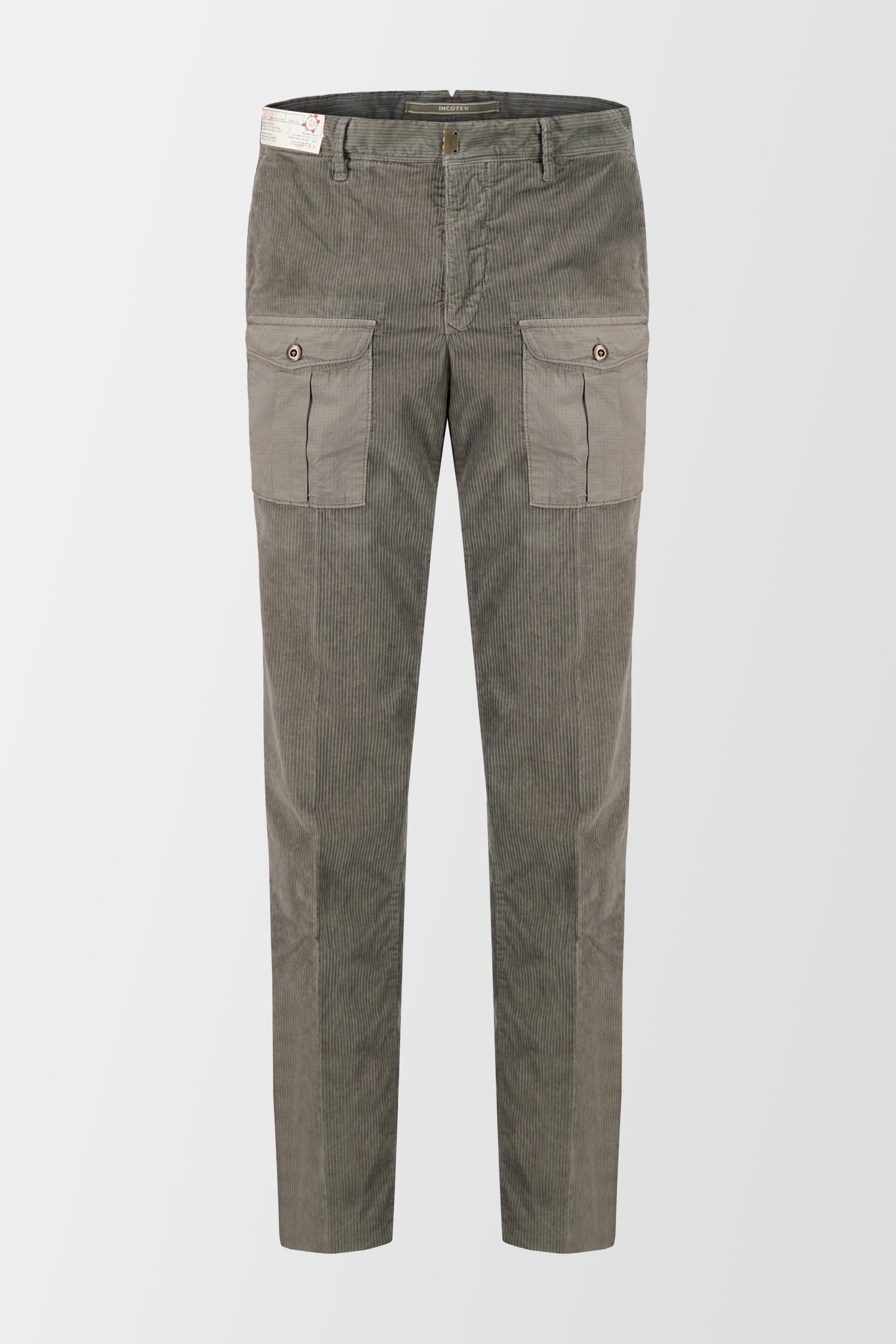 Premium Incotex Grey Dress Pants for Men - Classic Slim Fit Business Trousers | Office Wear, Formal Occasions & Professional Events