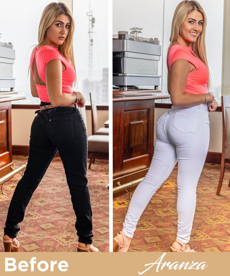 Colombian Butt Lifting Jeans for Women - Boot Cut Denim Pants with Rear Enhancement | Perfect for Night Out, Date Night & Body Shaping