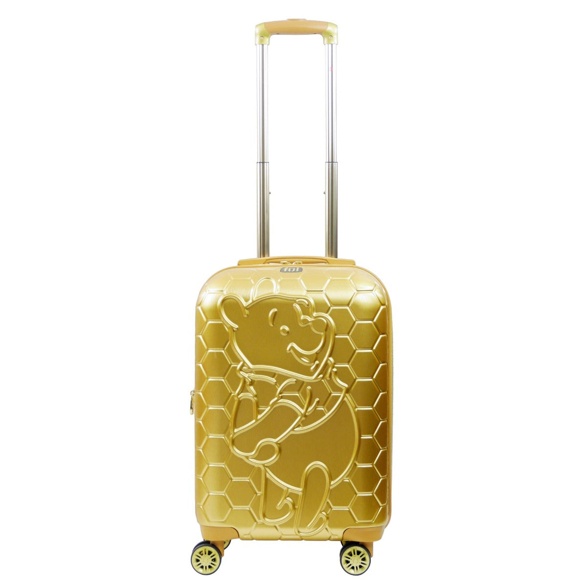 Disney Winnie the Pooh 22.5 Inch Hardside Spinner Luggage - Lightweight Carry-On Suitcase for Kids Travel, Vacation & Airplane Trips