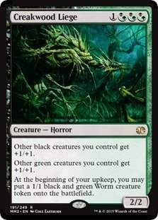 Magic The Gathering - Creakwood Liege (191/249) - Modern Masters 2015 MTG Card - Perfect for Commander, Modern & Legacy Deck Builders - Collectible Trading Card Game Accessory