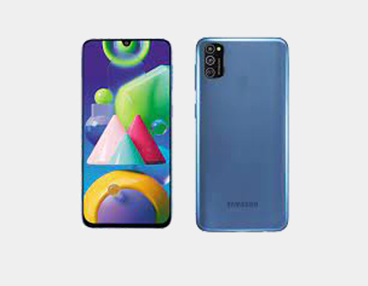 Samsung Galaxy M21 M215F/DSN 64GB 4GB RAM Dual SIM GSM Unlocked Smartphone - Green | 64GB SD Bundle | Perfect for Travel, Business & Streaming