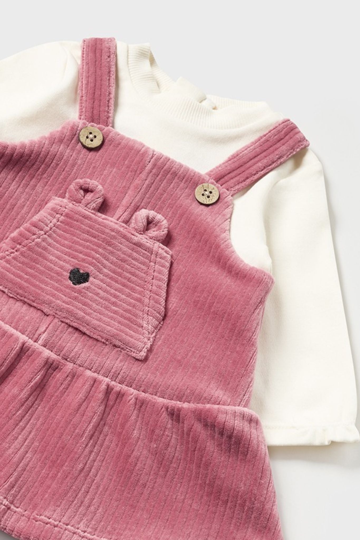 Adorable Lollipop Dungaree Bear Dress for Baby Girls - Cute & Comfortable Outfit for Playdates, Parties & Photo Shoots