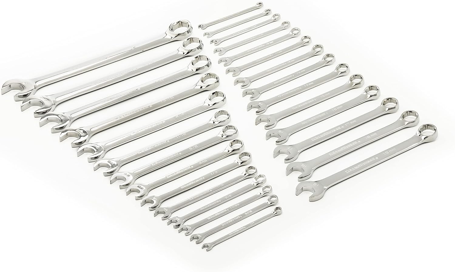GEARWRENCH 28-Piece SAE & Metric 6-Point Combination Wrench Set (81923) - Perfect for Automotive Repair, DIY Projects & Professional Mechanics