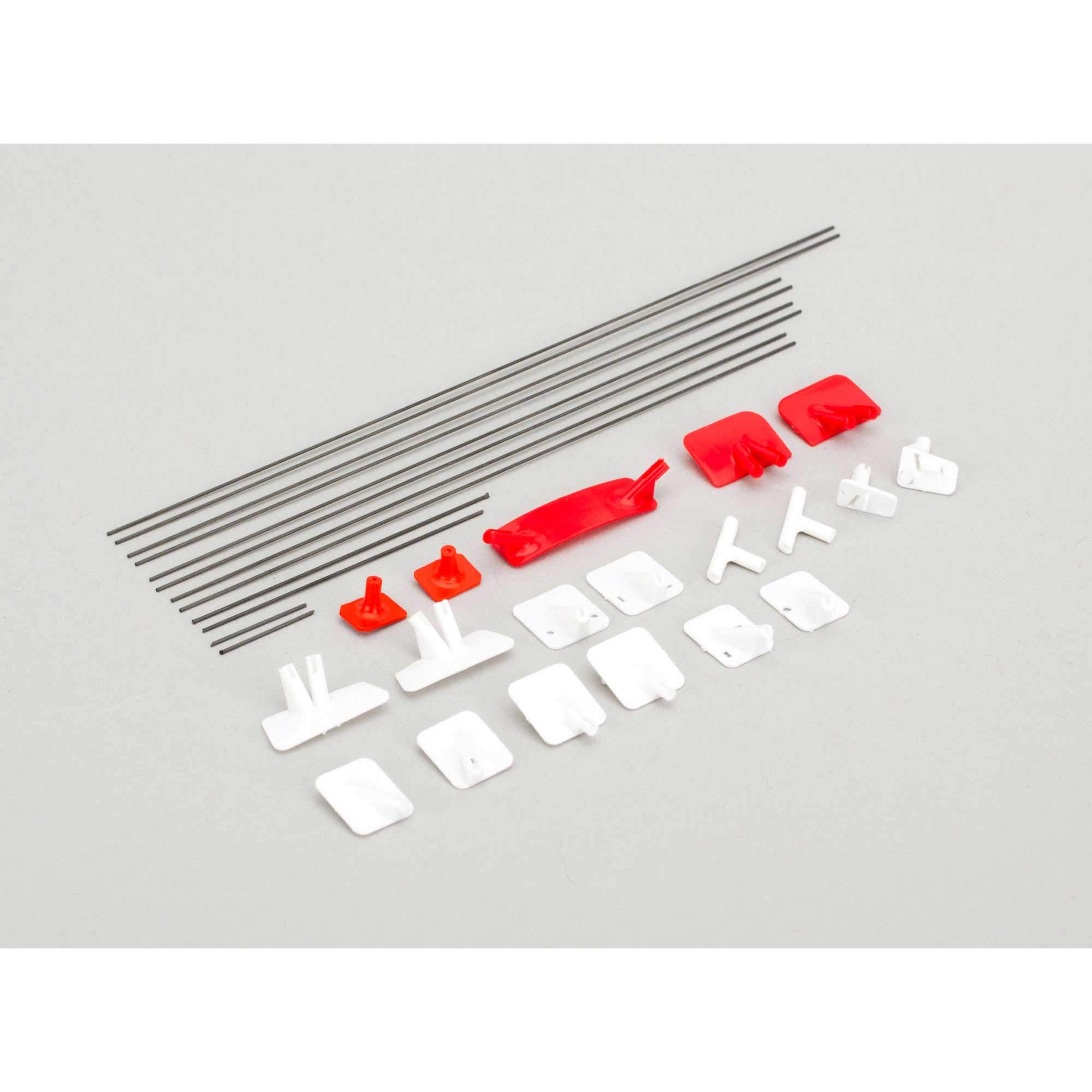 E-flite Wing Struts with Mounting Hardware for UMX Gee Bee R2 - EFLU4561 | RC Airplane Replacement Parts | Perfect for Model Aircraft Repair & Flight Stability Enhancement