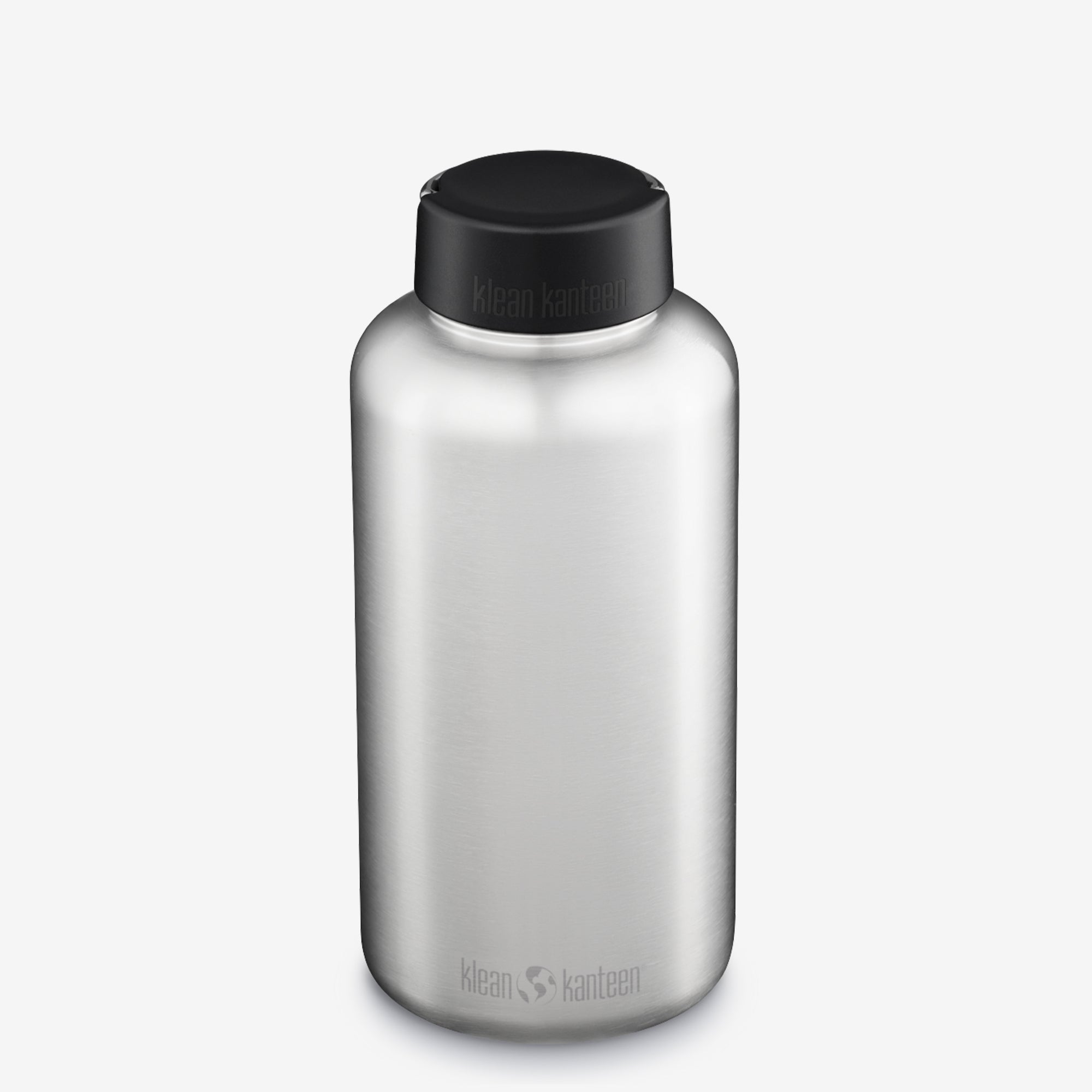 64 oz Wide Mouth Water Bottle with Loop Cap - Leak Proof, BPA Free, Ideal for Gym, Hiking & Outdoor Activities
